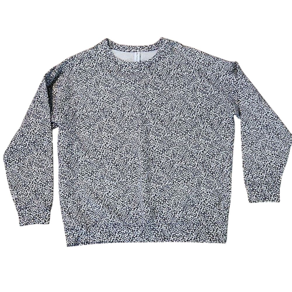 Athleta women's medium animal print sweatshirt